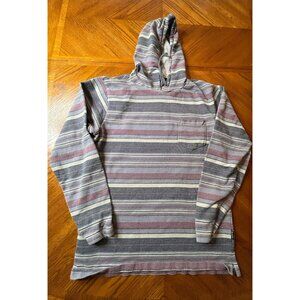 billabong hoodie size XL stripe surf pullover y2k